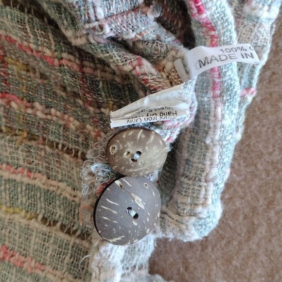 Yasuko Kurisaka Anthropologie Woven Cotton 2 Pocket Sleeveless Top - Picture 13 of 16